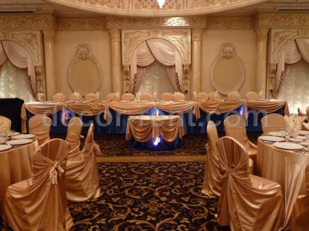 Wedding Decor in Gold and Royal Blue. Vaughan, North Toronto. Wedding Decor in Gold and Royal Blue. Vaughan, North Toronto.